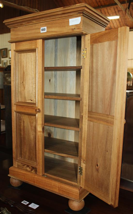 Light oak dwarf  door cupboard